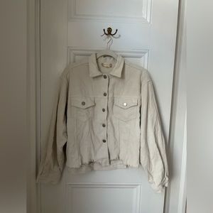 Altar’d State. Cream light jacket. Size S.